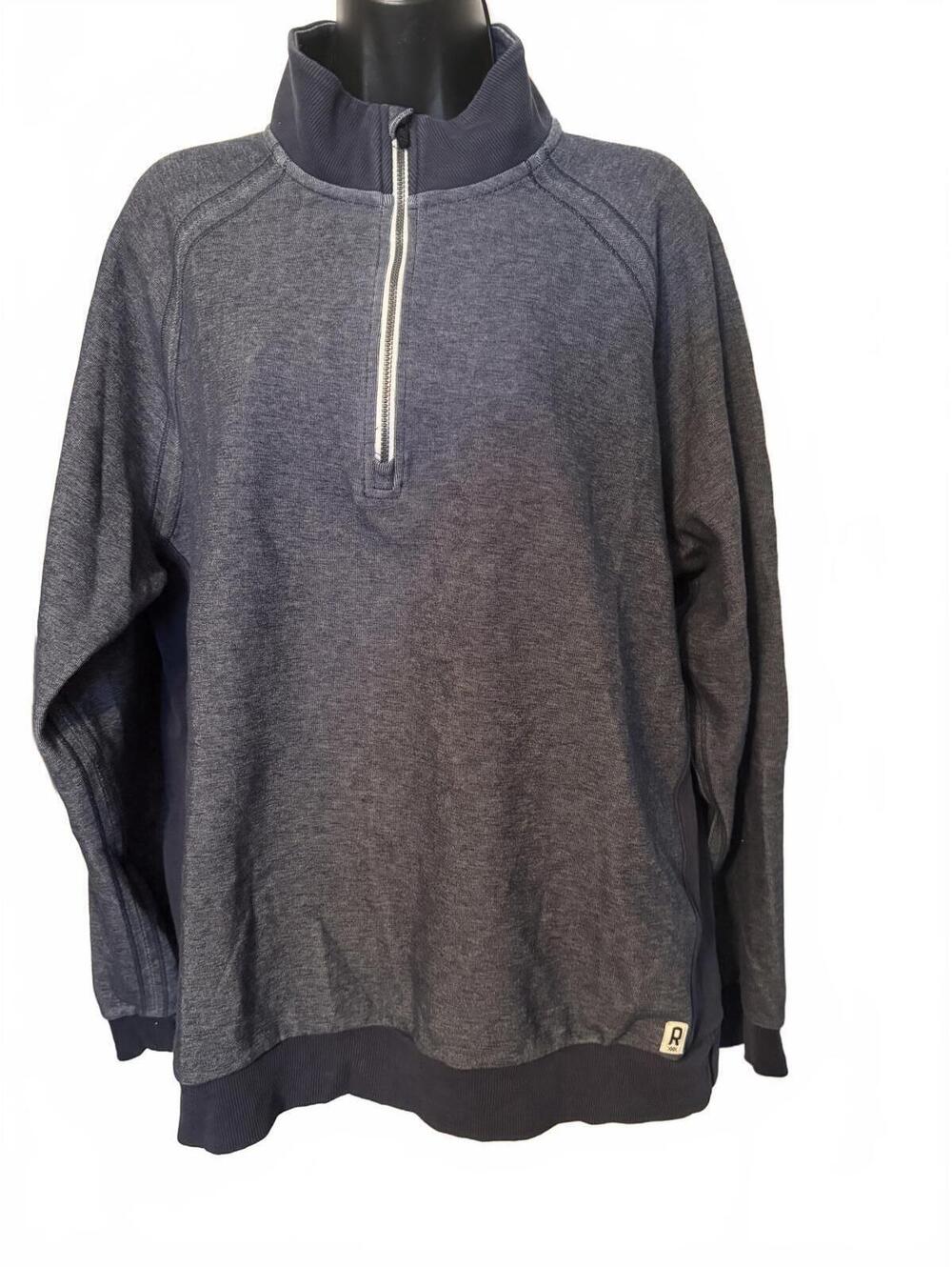 Rhone pullover zip neck sweatshirt Lg